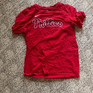 Nike Kids Red Phillies Tee Harper #3